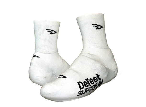 DeFeet Slipstream Skotrekk Hvit Str.L-XL 